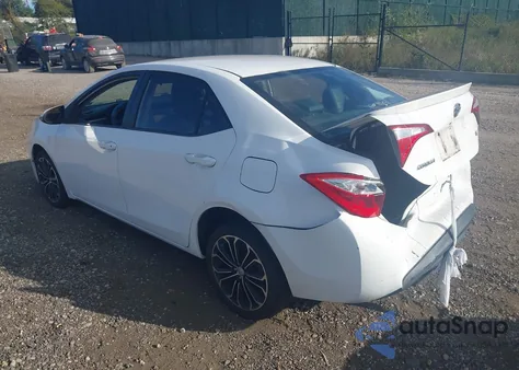2015 Toyota Corolla S Plus z USA, uszkodzony, nr VIN 2T1BURHE5FC404380